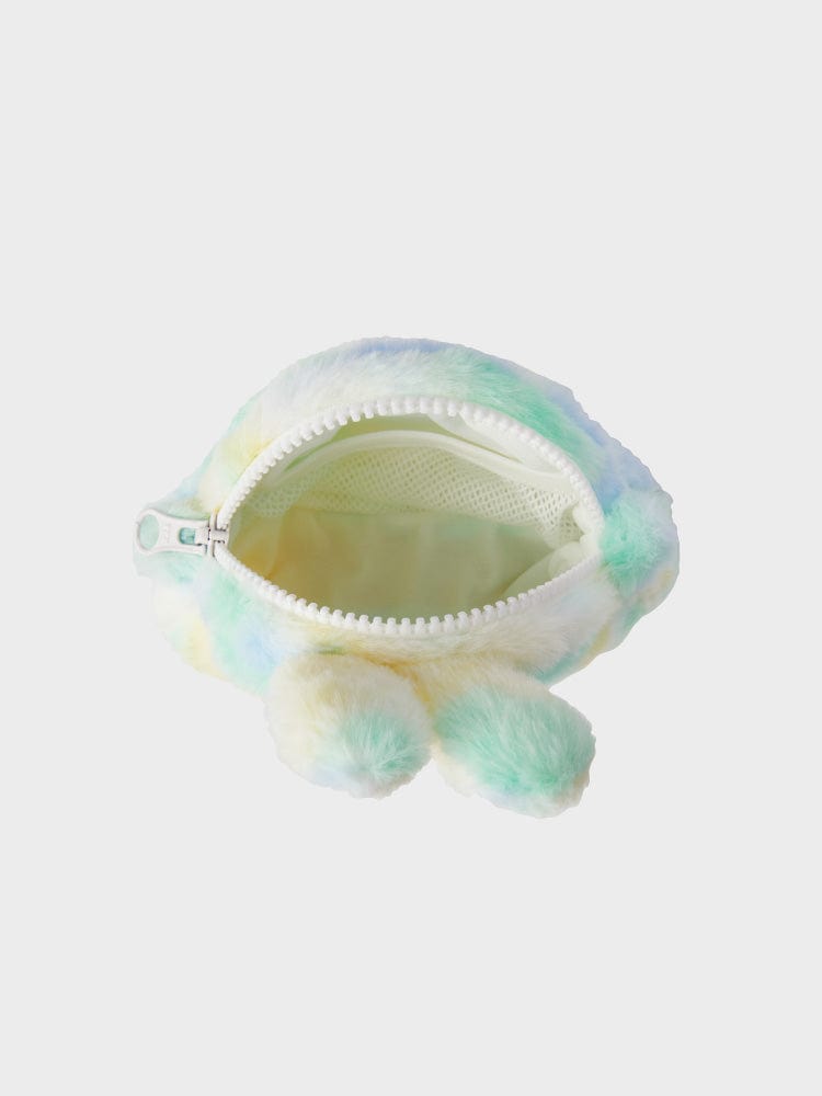 bunini plush multi pouch (YELLOW MULTI)