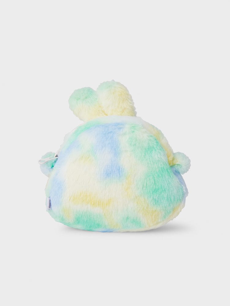 bunini plush multi pouch (YELLOW MULTI)