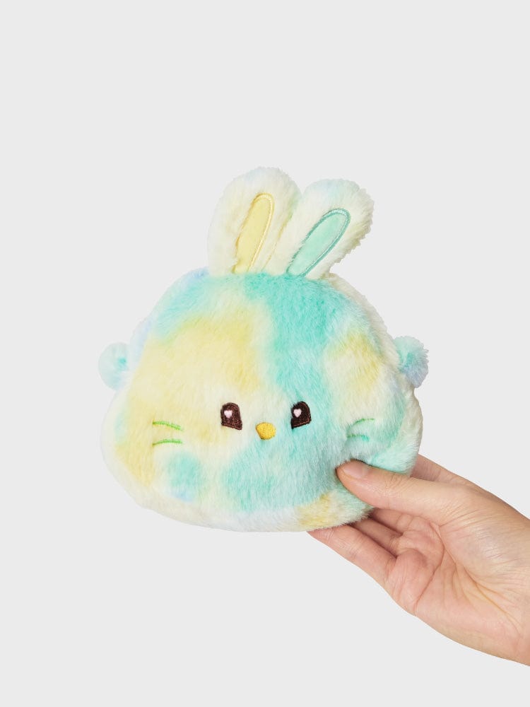 bunini plush multi pouch (YELLOW MULTI)