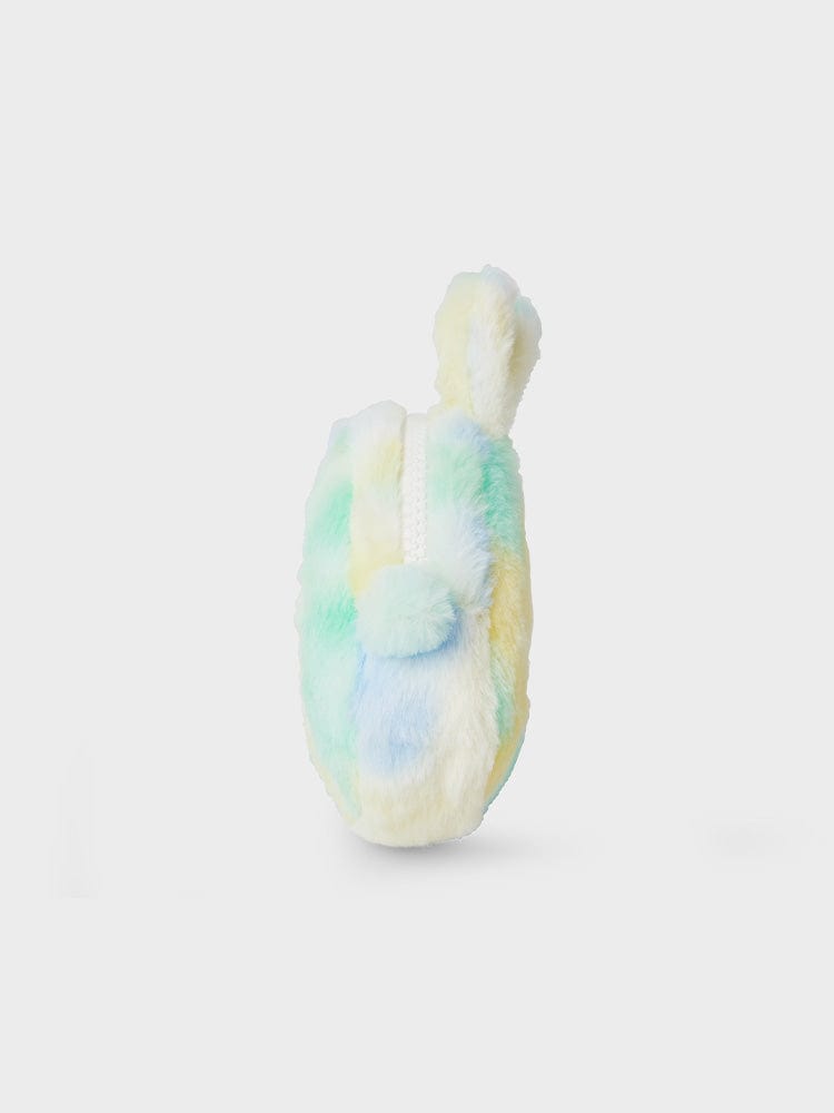 bunini plush multi pouch (YELLOW MULTI)