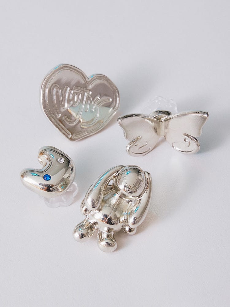 NJX Kolle Metal Sticker Set (4 pieces)