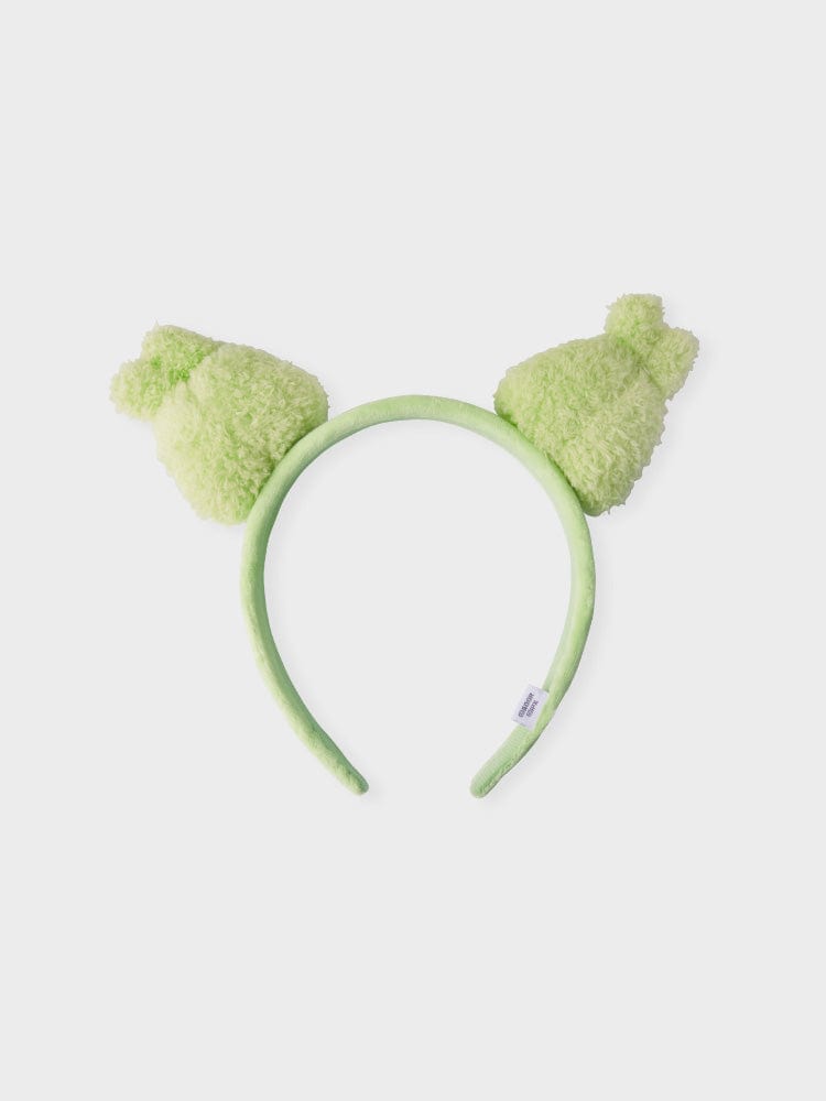 bunini plush hairband (GREEN)
