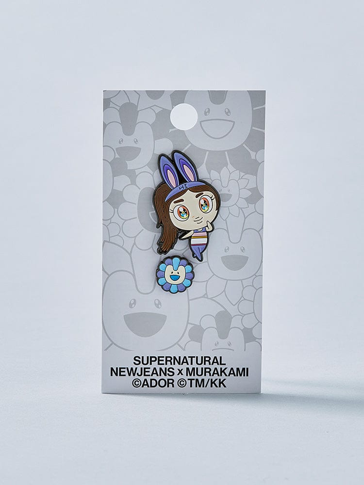 New Jeans x MURAKAMI Metal Pin Badge