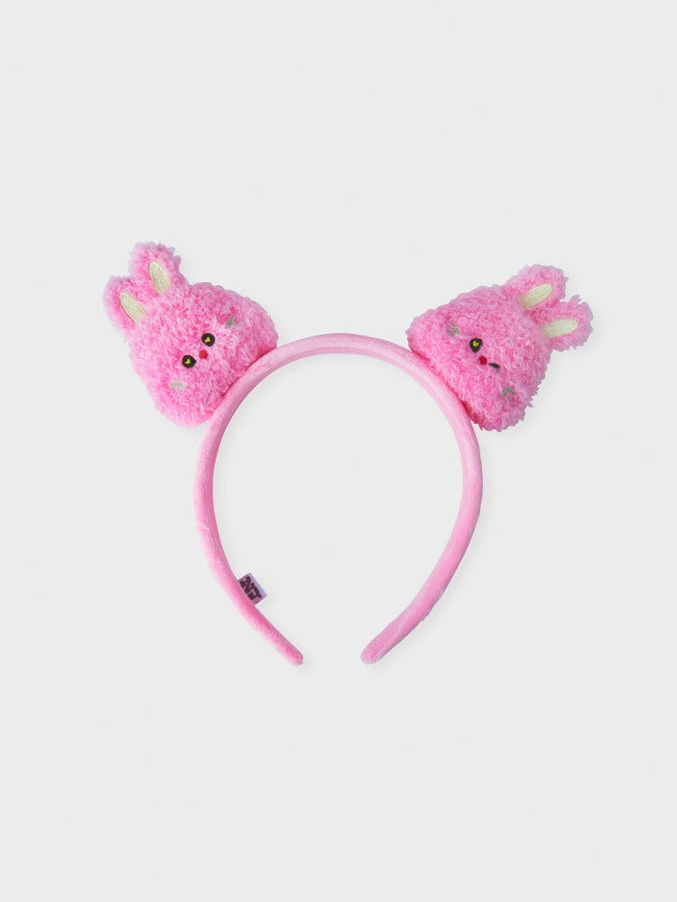 bunini plush hairband (PINK)