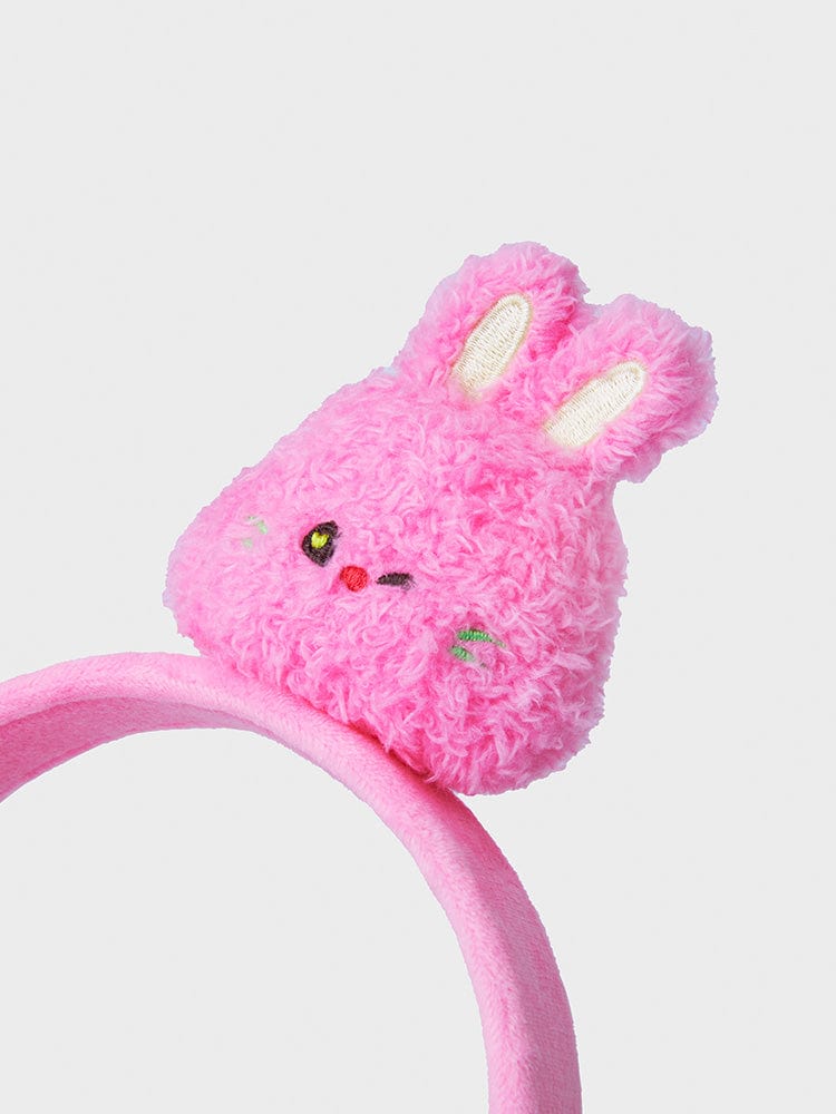 bunini plush hairband (PINK)