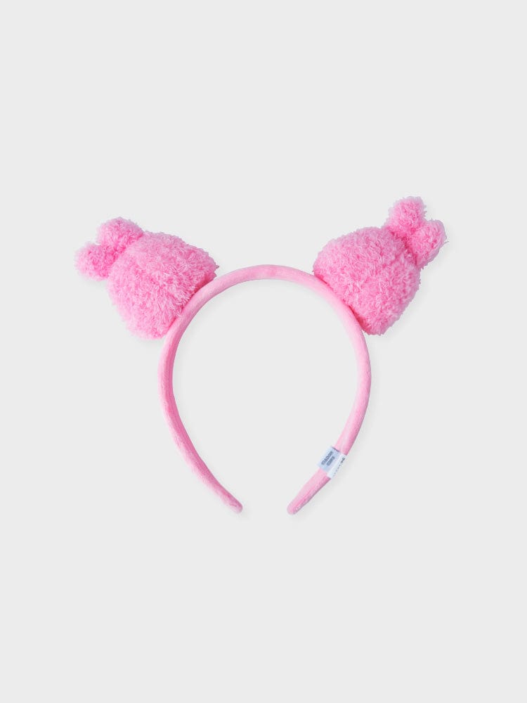 bunini plush hairband (PINK)