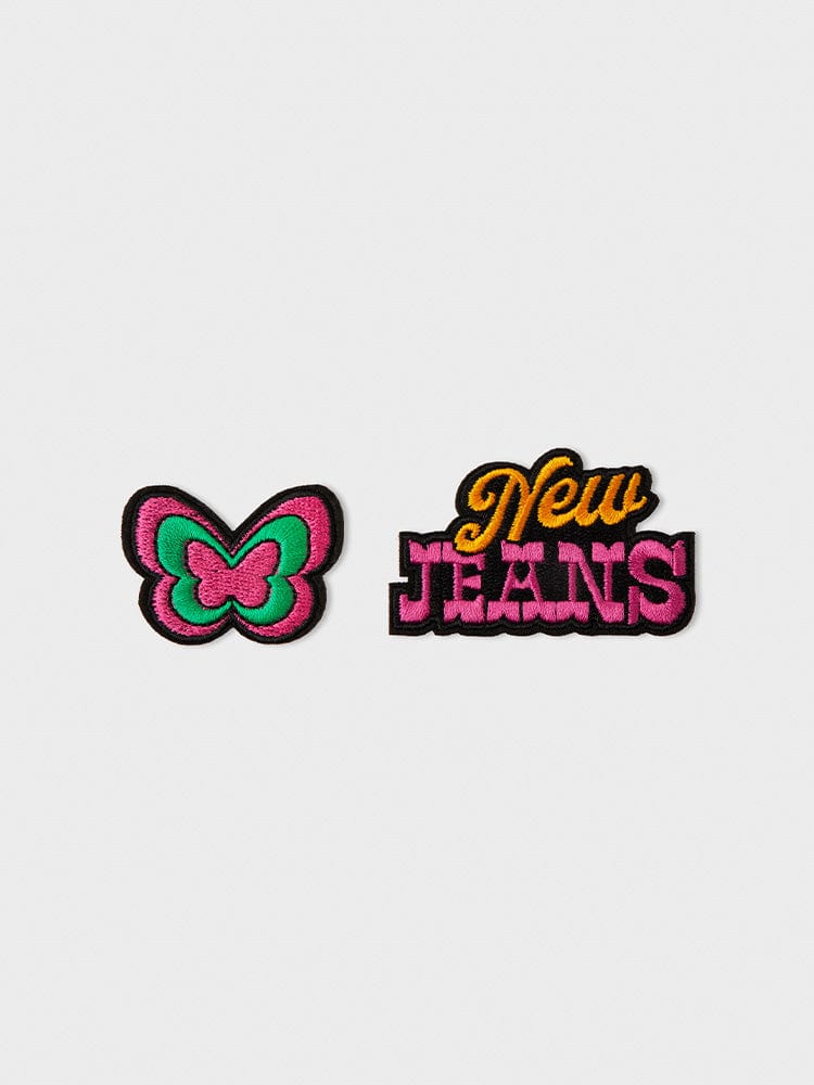 NJX Collet Get Up Butterfly Wappen Reverse Sticker 2 pieces