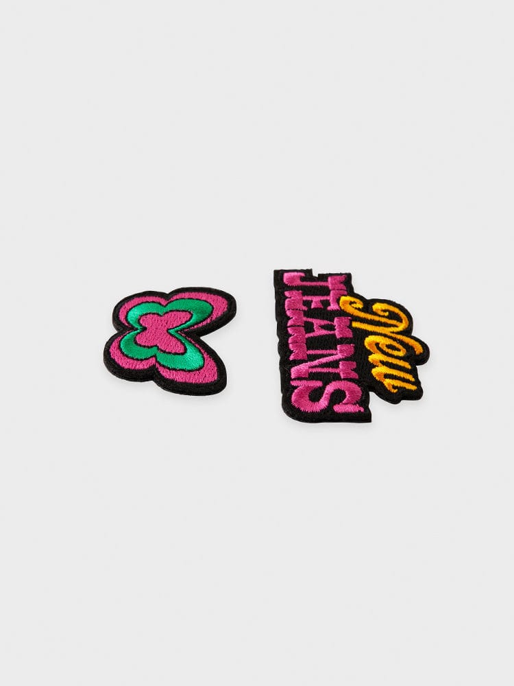 NJX Collet Get Up Butterfly Wappen Reverse Sticker 2 pieces