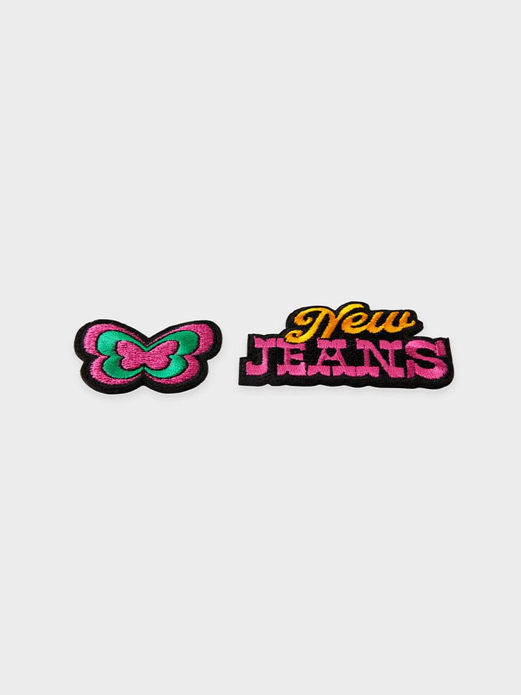 NJX Collet Get Up Butterfly Wappen Reverse Sticker 2 pieces