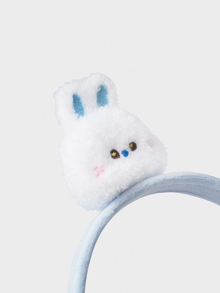 bunini plush hairband (WHITE)