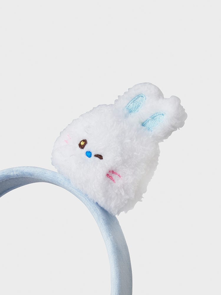 bunini plush hairband (WHITE)