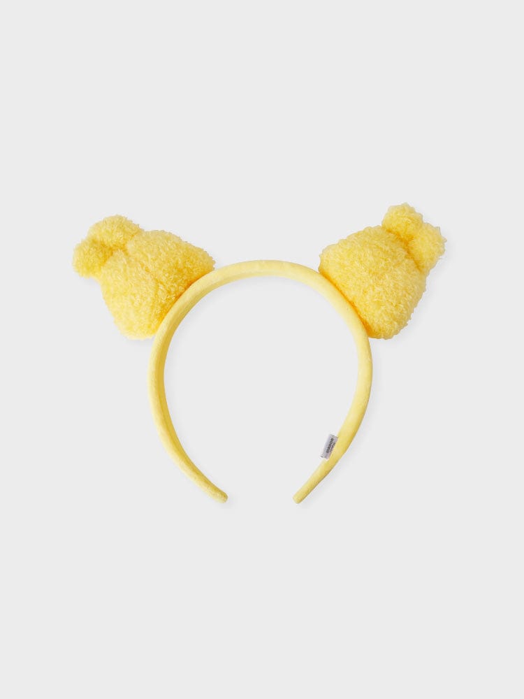 bunini plush hairband (YELLOW)