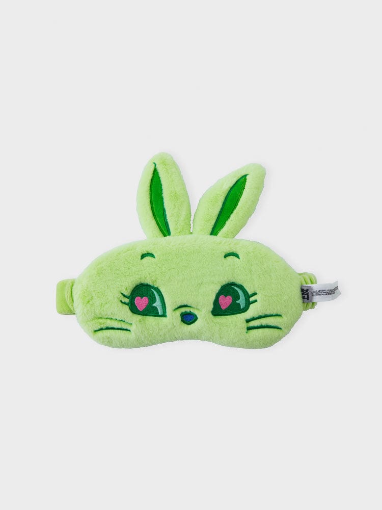 TOKKI Plush Sleeping Eye patch (GREEN)