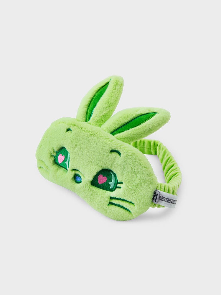 TOKKI Plush Sleeping Eye patch (GREEN)