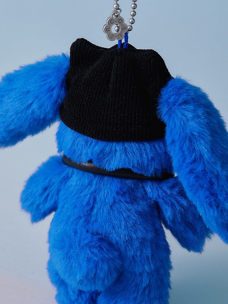 NJX Collegiate Bunny Flush Keyring (TIDE BLUE)