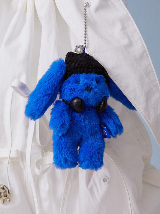NJX Collegiate Bunny Flush Keyring (TIDE BLUE)