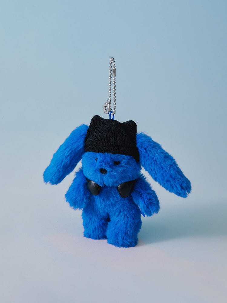 NJX Collegiate Bunny Flush Keyring (TIDE BLUE)