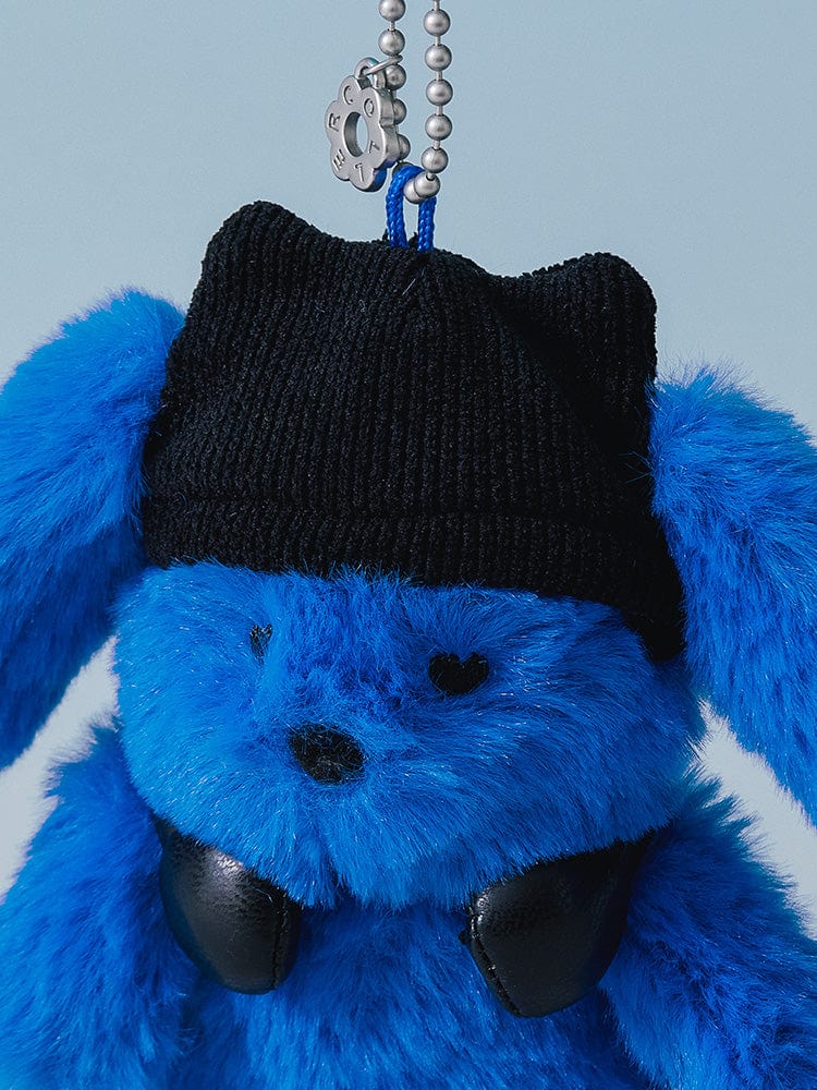 NJX Collegiate Bunny Flush Keyring (TIDE BLUE)