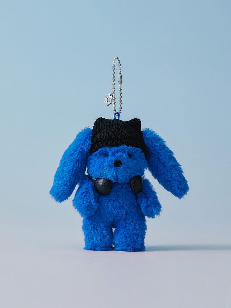 NJX Collegiate Bunny Flush Keyring (TIDE BLUE)