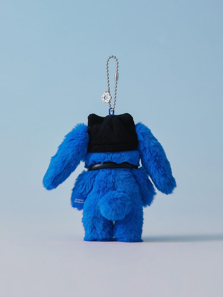 NJX Collegiate Bunny Flush Keyring (TIDE BLUE)