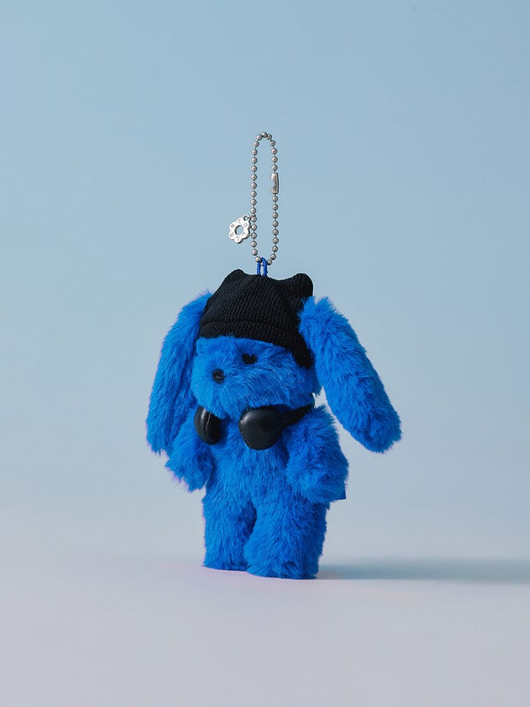 NJX Collegiate Bunny Flush Keyring (TIDE BLUE)
