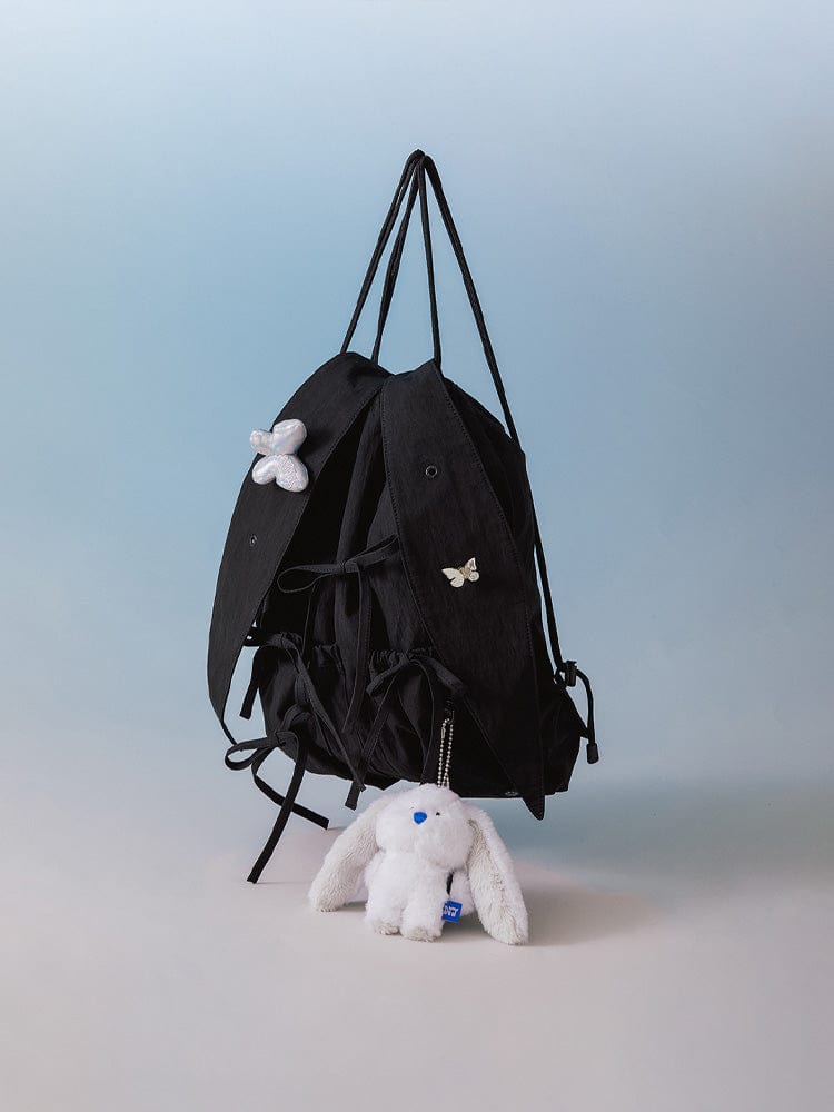 NJX Collet Bunny Flush Keyring (WHITE)