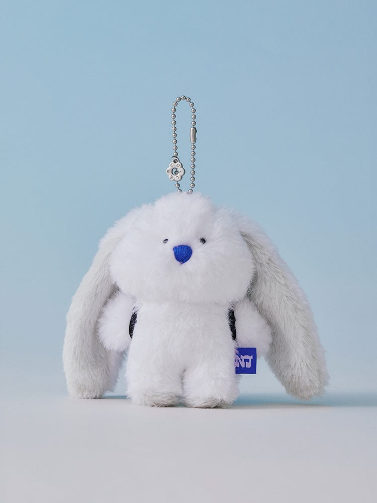 NJX Collet Bunny Flush Keyring (WHITE)