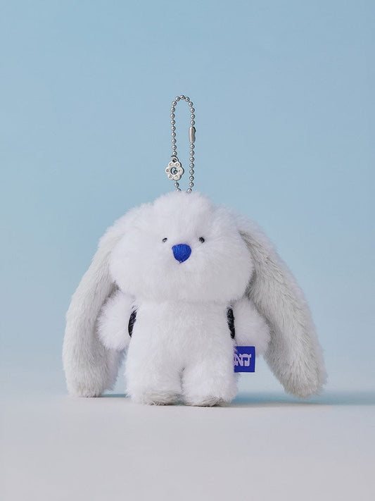 NJX Collet Bunny Flush Keyring (WHITE)