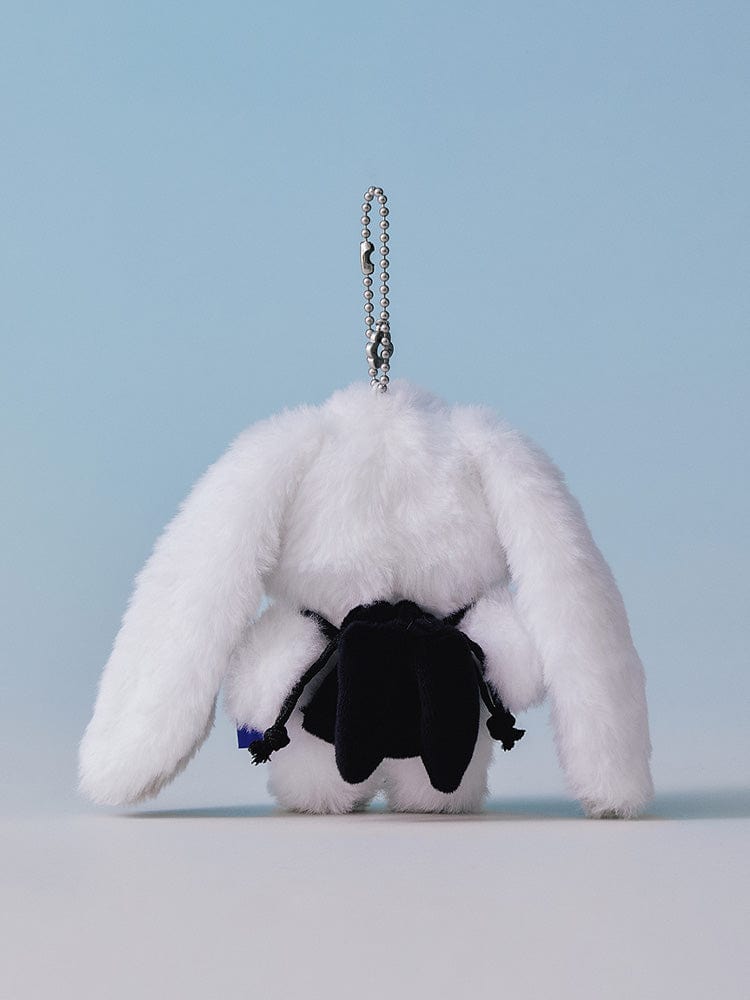 NJX Collet Bunny Flush Keyring (WHITE)