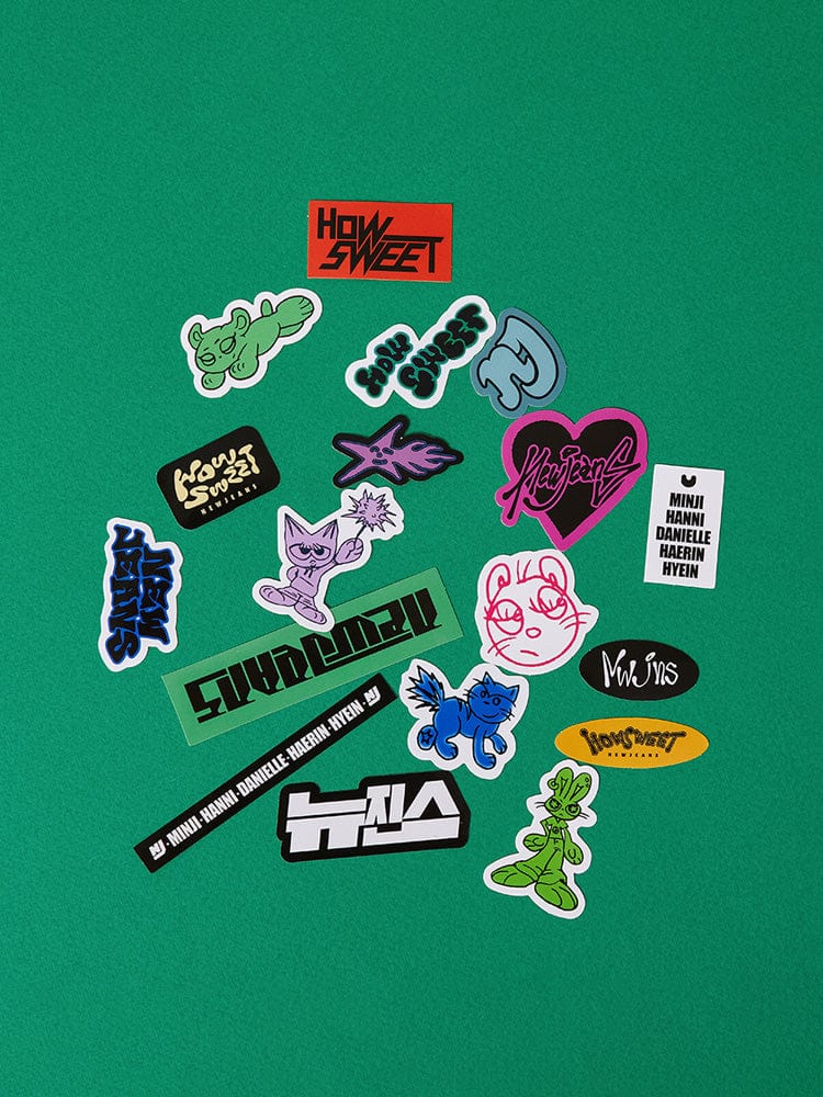 NJ How Sweet PVC Sticker Pack