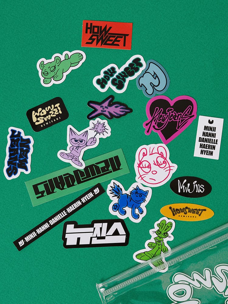 NJ How Sweet PVC Sticker Pack