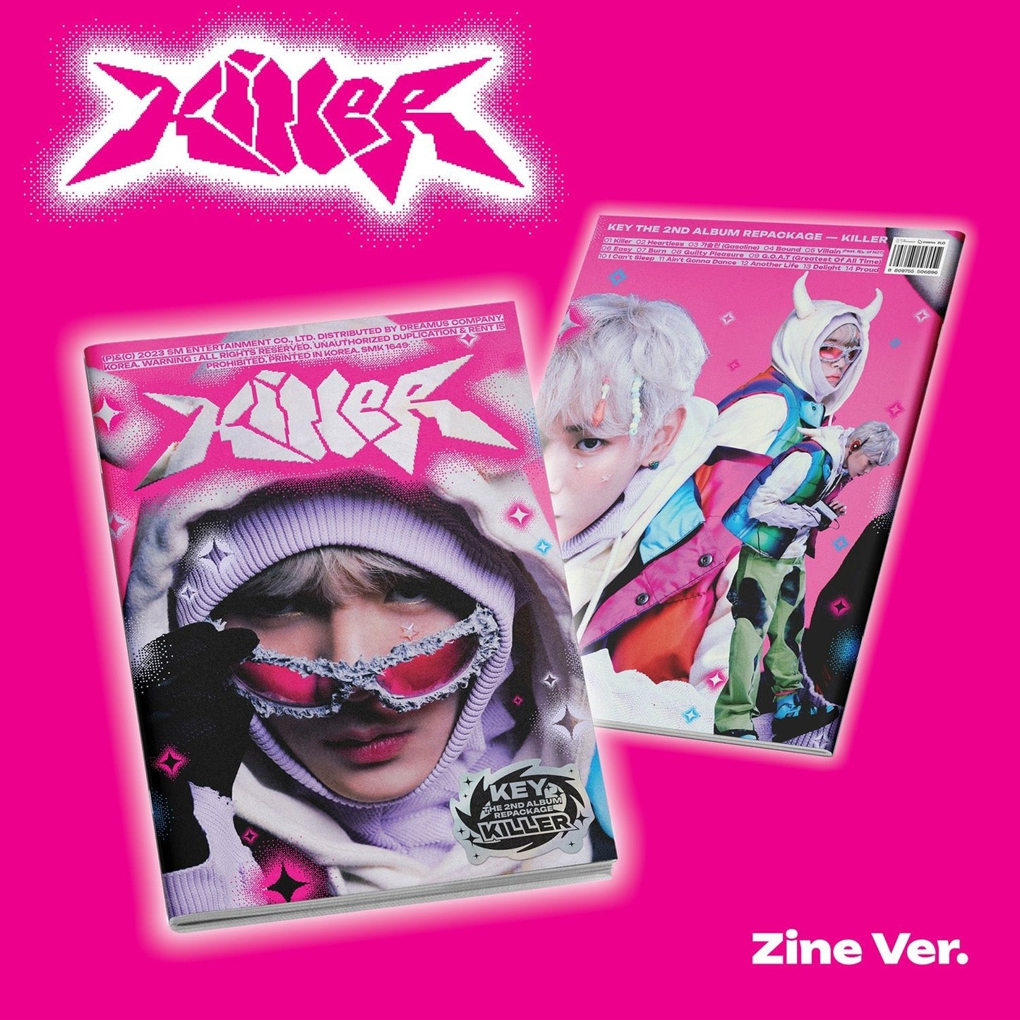 The 2nd Album Repackage 'Killer' (Zine Ver.) - Random