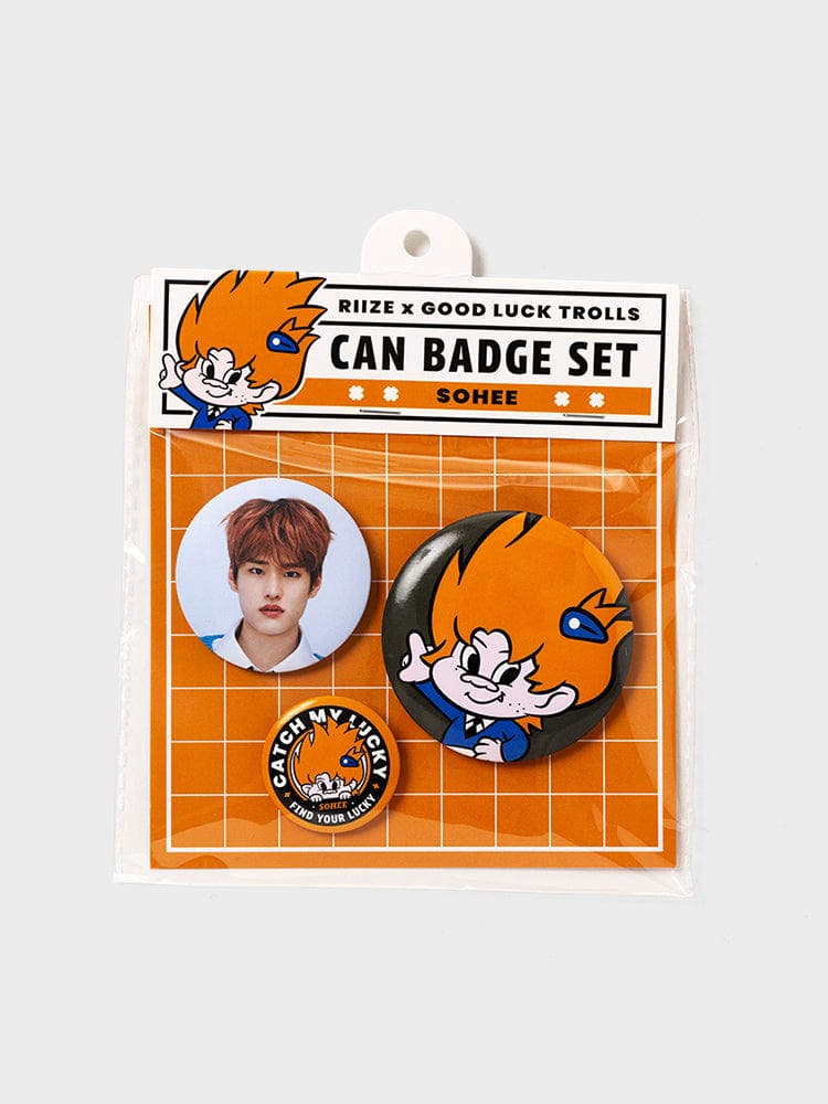 can badge set