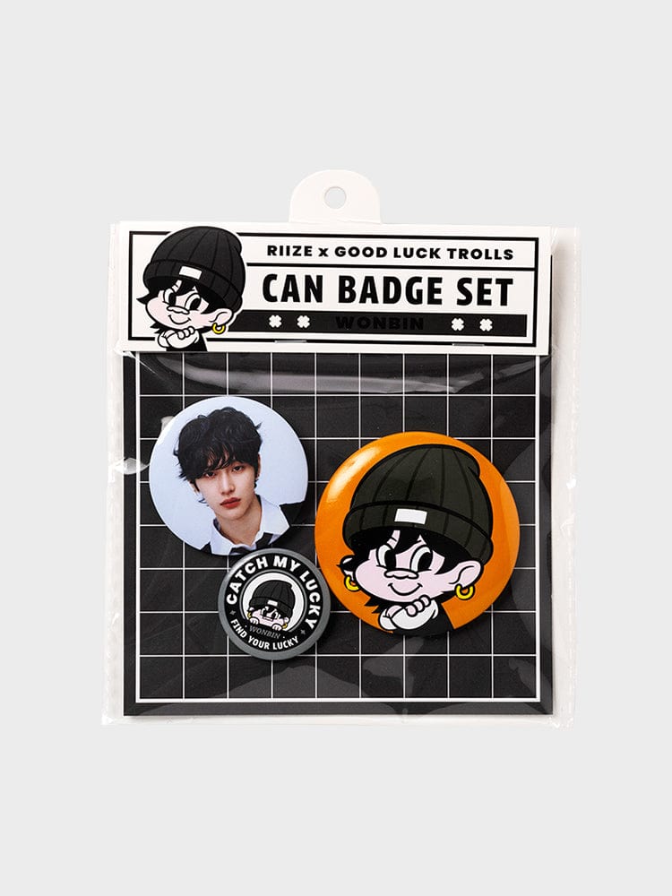 can badge set