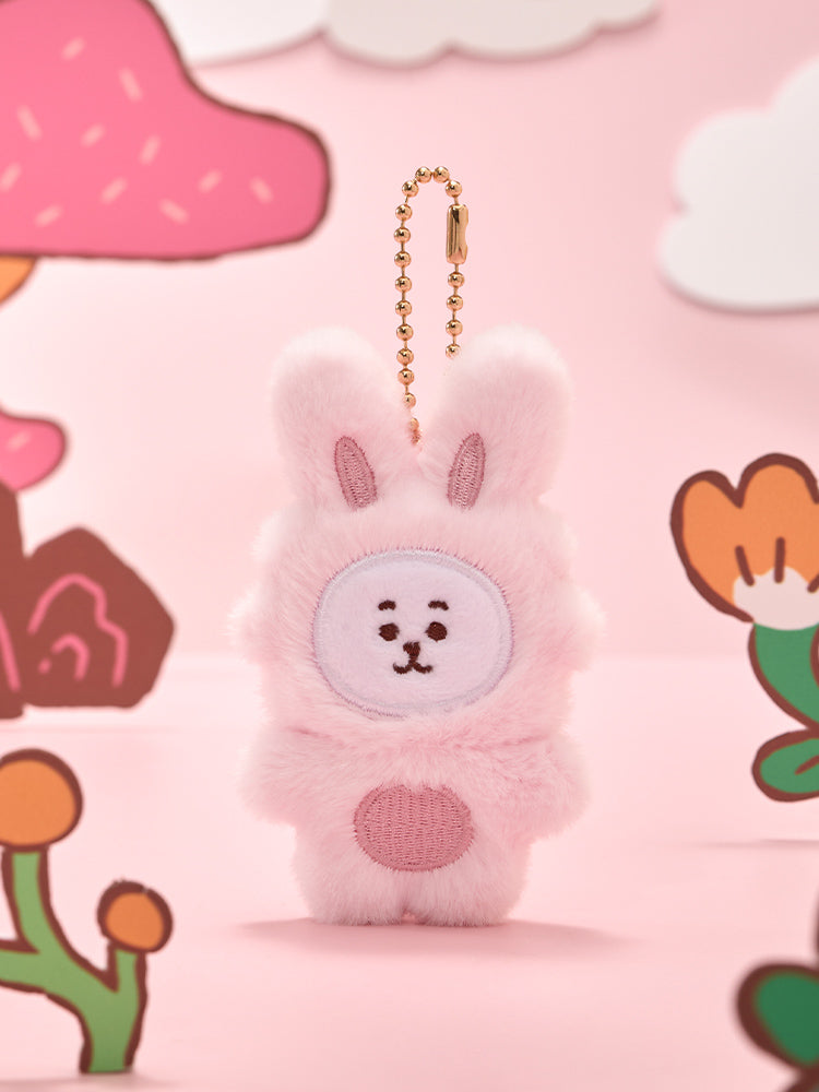 BT21 K-Rabbit Flat Doll Key Ring