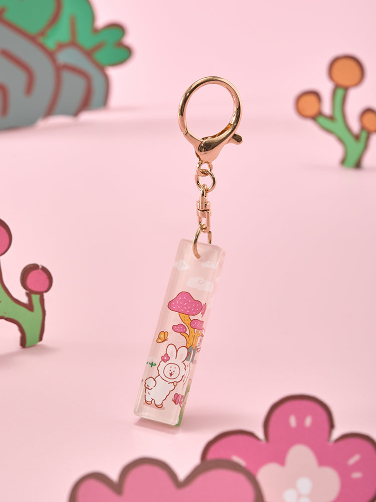 BT21 K-Rabbit Stick Acrylic Key Ring