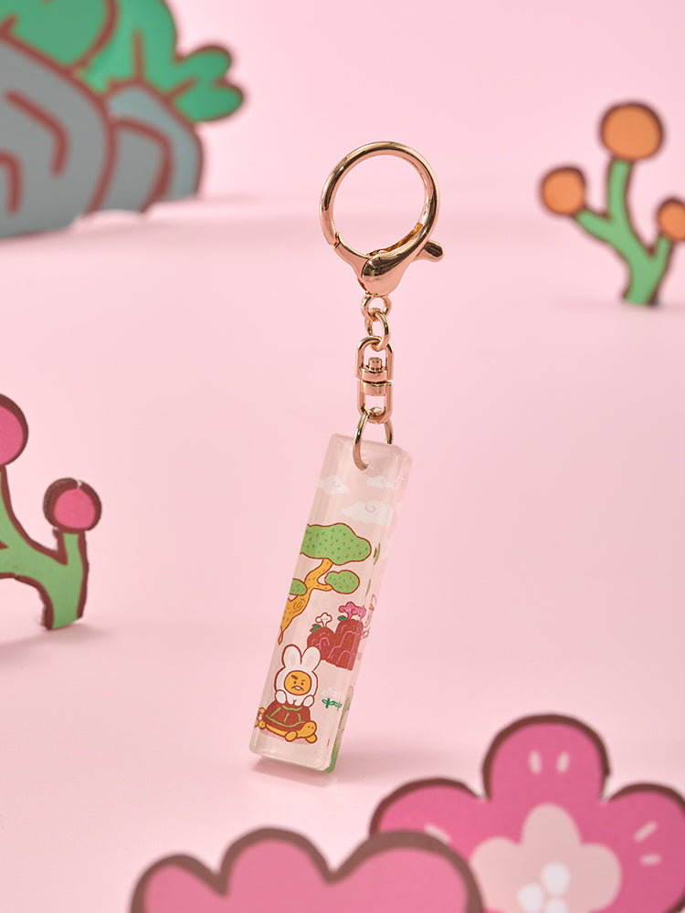 BT21 K-Rabbit Stick Acrylic Key Ring