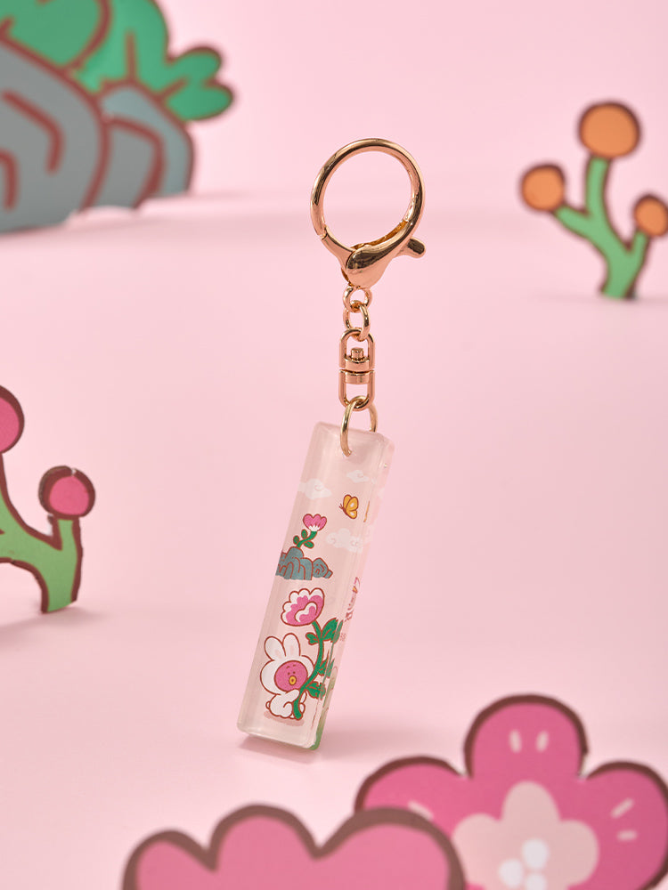 BT21 K-Rabbit Stick Acrylic Key Ring