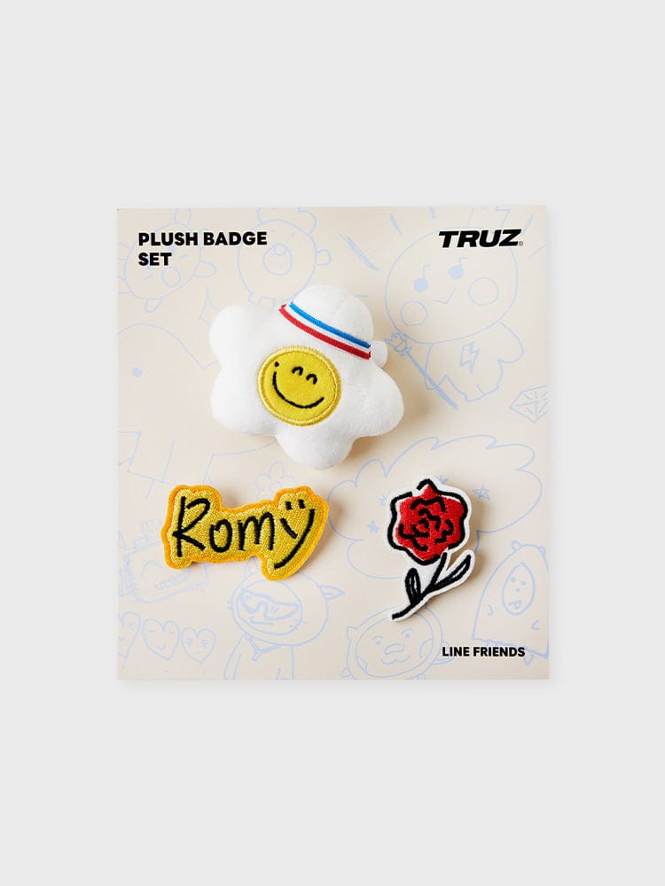 TRUZ ROMY Artist Doll Badge Set