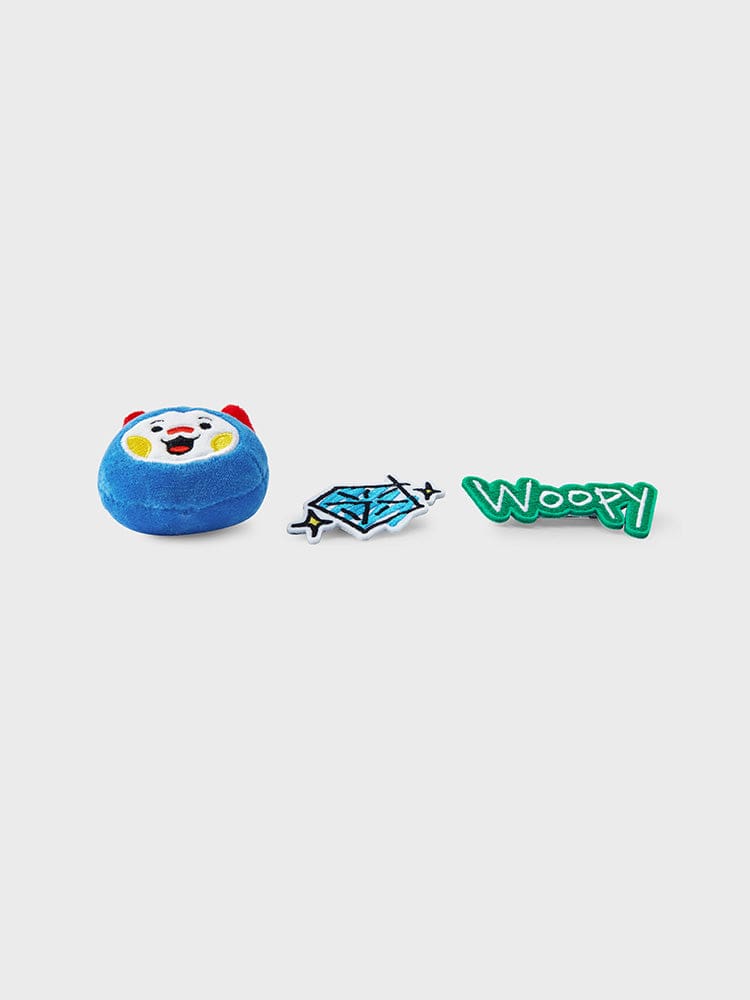 TRUZ WOOPY Artist Doll Badge Set
