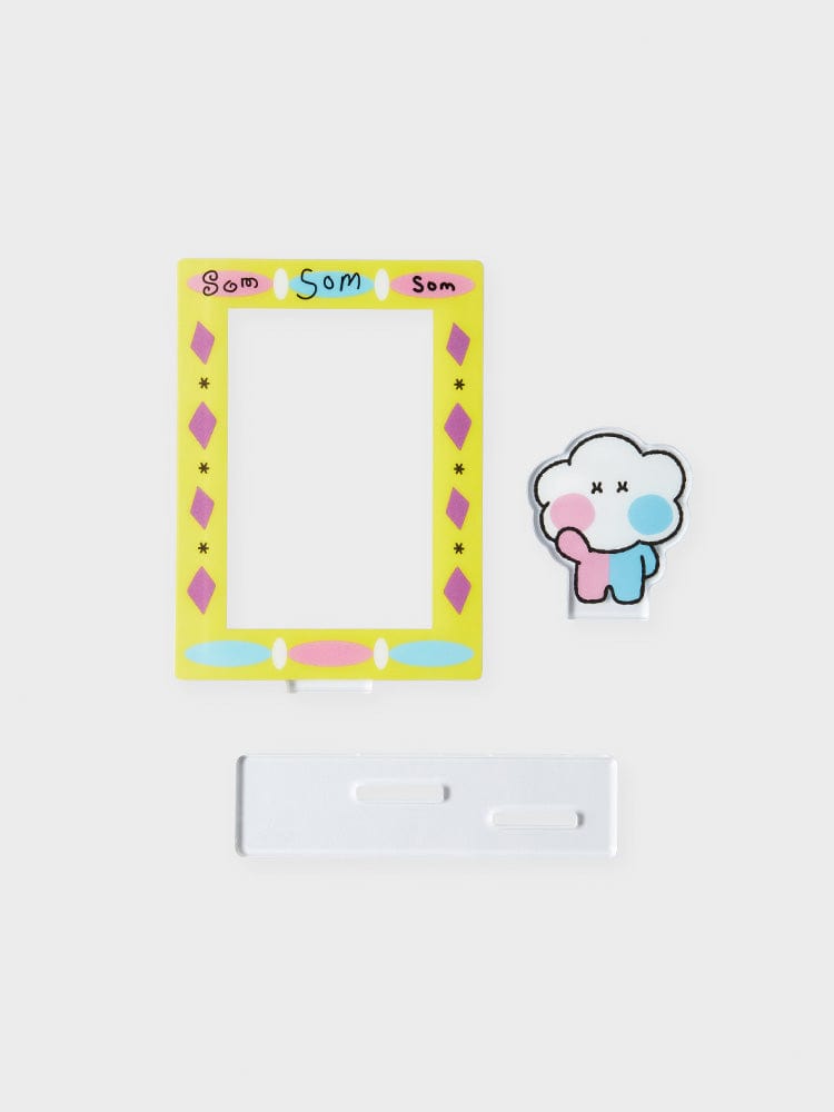 TRUZ SOM Mini Acrylic Photo Card Stand